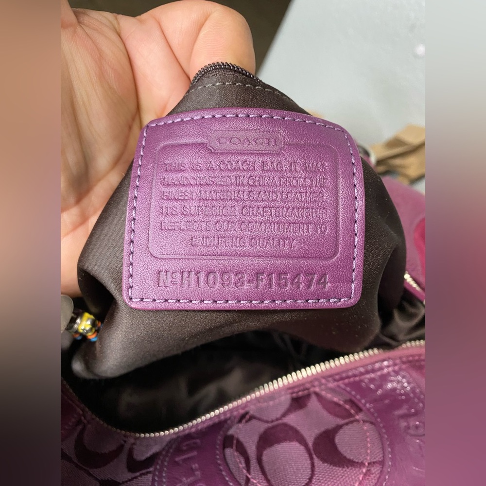 Coach patchwork handbag - Picture 3 of 3